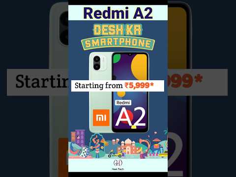 Redmi A2 | Starting from Just ₹5,999 | सस्ता और अच्छा Phone📱 #shorts