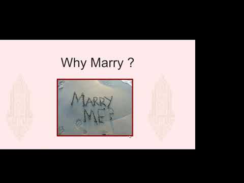 Marriage in Islam Workshop Series - Part 1 of 5