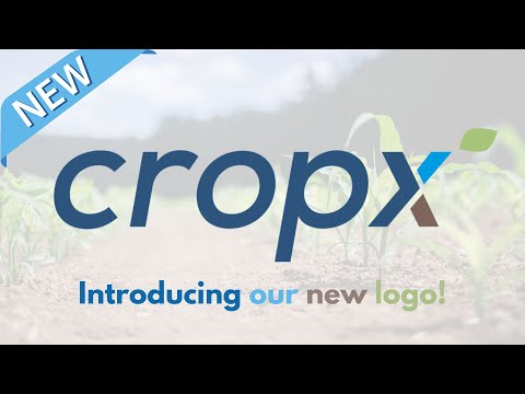 New CropX logo introduction