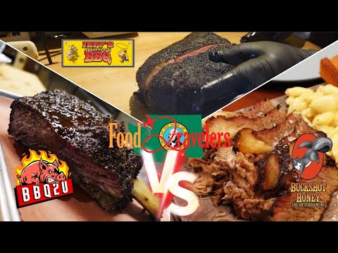 BBQ Triangle Showdown: BBQ2U vs Jeffs Texas BBQ vs Buckshot Honey 🇺🇲