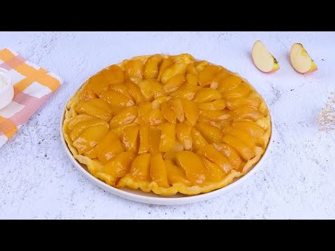 TARTE TATIN: the original French recipe, VERY DELICIOUS to make with apples! 🍎