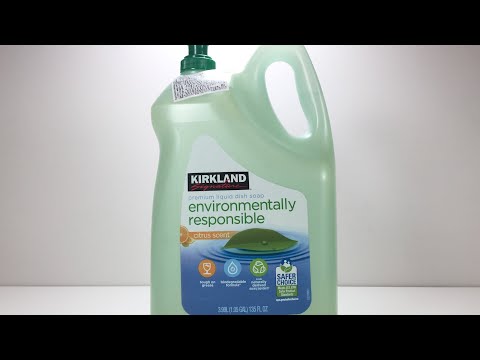 好市多 Costco KIRKLAND 柯克蘭 環保濃縮洗碗精 299元/罐/3.99公升