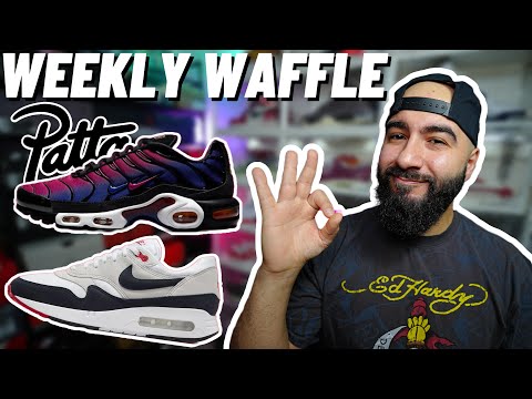 Patta Nike TN's! Air Max 1 Obsidian '86 - WEEKLY WAFFLE LIVE