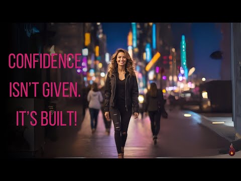 Confidence isn’t given it’s built!