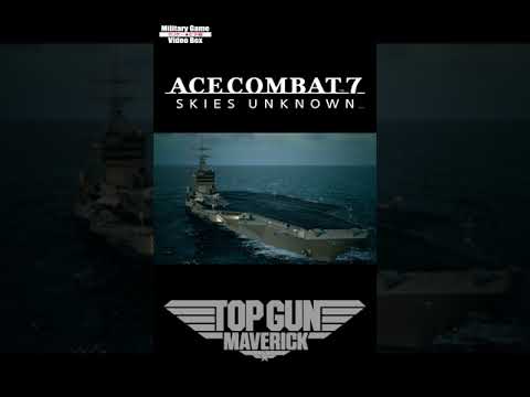 【F-14トムキャット】エースコンバット7で映画トップガンのオープニングシーンを再現【Ace Combat 7 x Top Gun: Maverick DLC】#Shorts