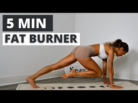 Do this 5 Min Quick and Effective Fat Burner every day to lose weight!