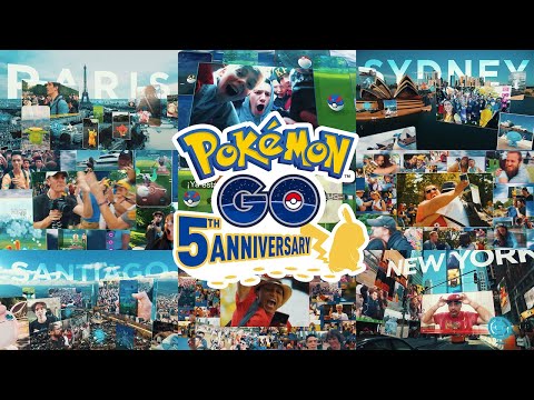 Pokémon GO 5週年紀念影片「Adventures Go on!」