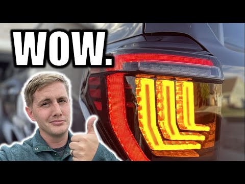 MORIMOTO Tail Lights on my 2024 Toyota 4Runner TRD Pro!