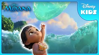 Baby Moana Explores the Ocean 🌊 | Moana | Disney Kids