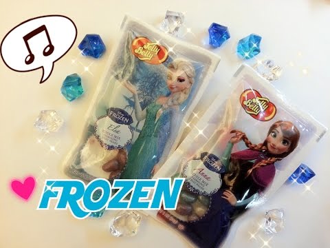 ♥ NEW ♥ Disney ♡ FROZEN ♡ アナと雪の女王 Icicle Mix Sparkling Jelly Beans Unboxing