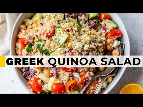 BEST QUINOA SALAD | 25-minute recipe, perfect for meal -prep