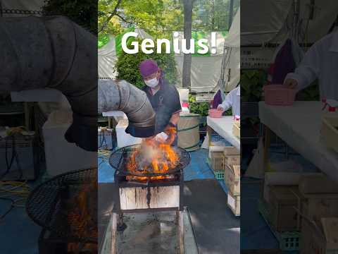 Genius Japanese Street Food Cooking Technique! 🇯🇵