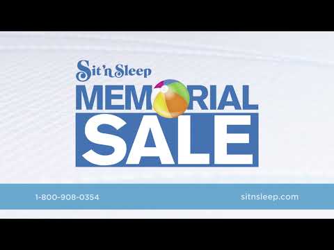 Sit 'n Sleep's Memorial Sale runs May 8 - June 4