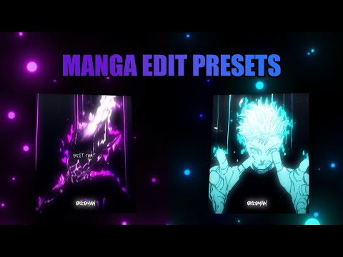 Trending Manga Edit Presets - Alight Motion