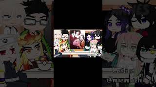 •DEMON SLAYER :Hashira’s React to Yoriichi Tsugikuni🗡️•||DEMON SLAYER||1/1||Annes Gacha_Life|Short