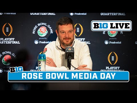 Oregon & Ohio State Coaches and Players Preview the Granddaddy of Them All | Rose Bowl Media Day