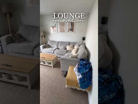 LOUNGE RENOVATION 🛋️ Before & After