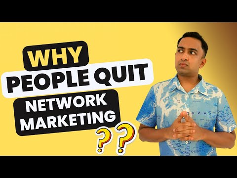 Why People Quit Network Marketing ?