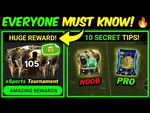 10 Secrets NOONE WILL TELL YOU in FC Mobile, eSports Tournament | Mr. Believer