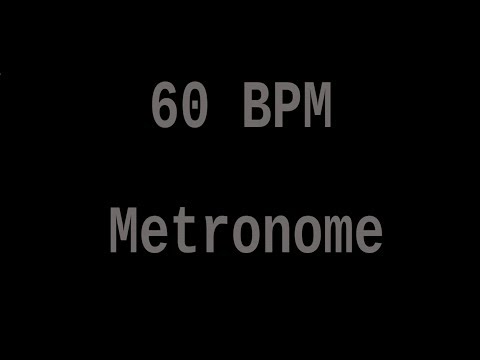 60 BPM Metronome for 12 Hours