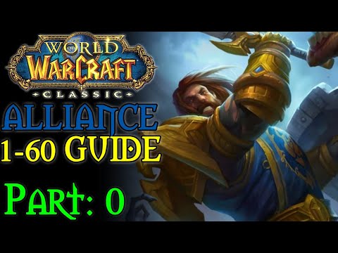 [Classic WoW] Pt. 0: Introduction (1-60 Alliance Guide)