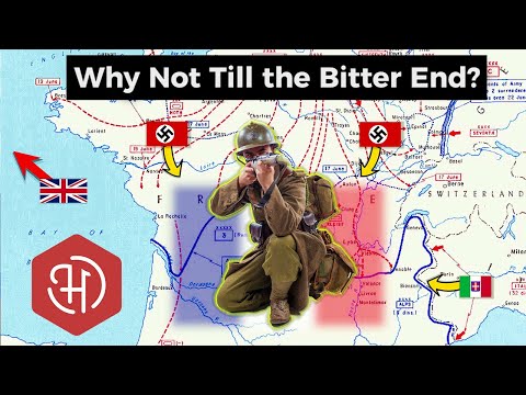 Why France Didn't Fight Till the End in 1940 during the Battle of France