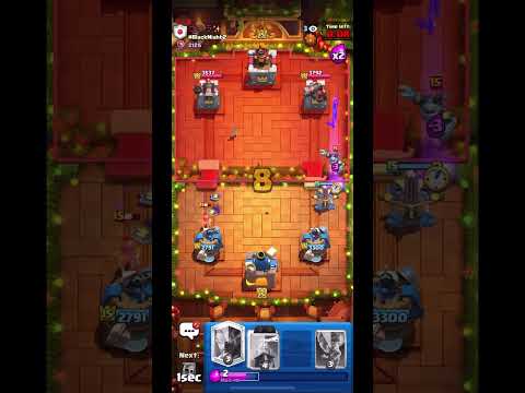 1st Xbow Lock of 2024!!!! #clashroyale #shorts #viral #megaknight #gaming