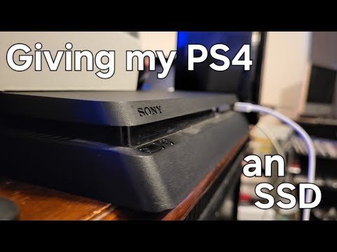 Giving my PS4 the gift of an SSD