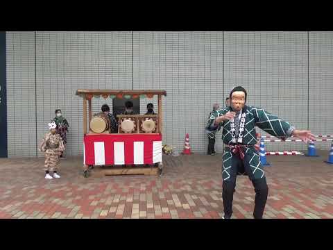 2022年11月20日調布市農業祭　小島町はやし連