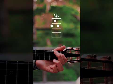 How To Play "F#m" Ukulele Chord // Beginner Ukulele Chord Series #20