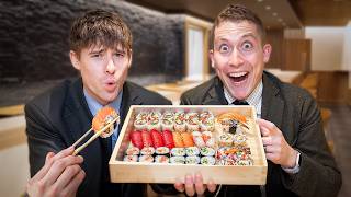 Two Brits try Michelin Star Sushi!