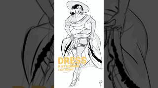 Fashion fusion frenzy #art #drawing #timelapse #timelapseart