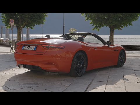 Maserati GranCabrio 2024 in beautiful Orange colour