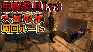 【ドラゴンズドグマダークアリズン】黒呪装具Lv3をざくざく集めたい？ならこのルートを使ってくれ