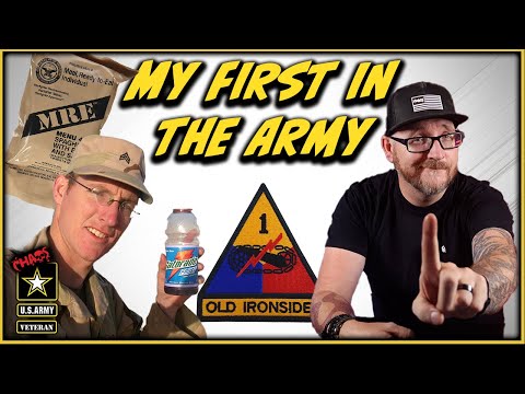 My first experiences in the US Army