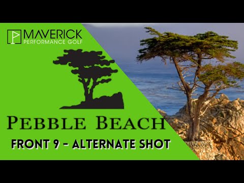 PEBBLE BEACH on TRACKMAN //  FRONT 9