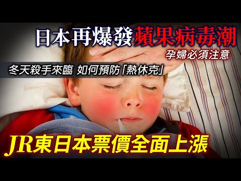 【日本新聞】疫情四年後 日本再爆發蘋果病毒潮｜冬天殺手來臨 如何預防「熱休克」｜JR東日本票價全面上漲 青春18套票改制引發不滿.