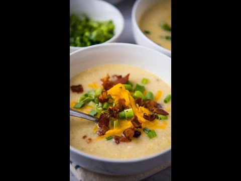 Instant Pot Potato Soup with Fresh Potatoes and Raw Milk