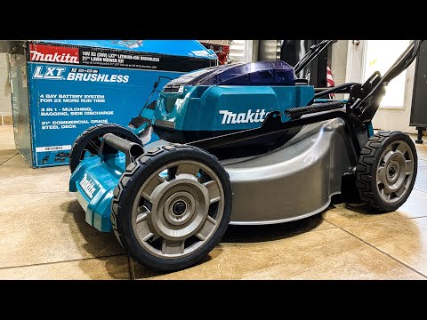 Closer Look at the Makita 36V Push Mower XML07PT1