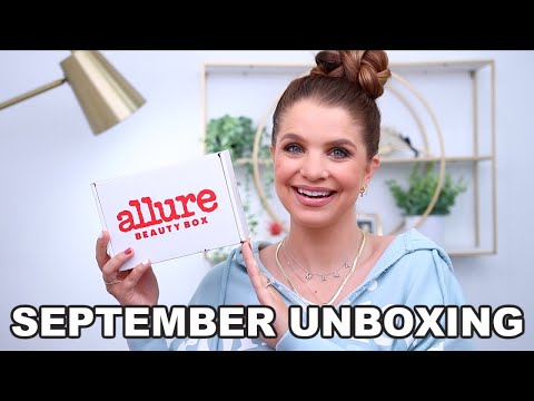 SEPTEMBER ALLURE BEAUTY BOX UNBOXING 2021