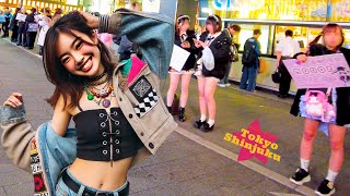 Shinjuku Zone🐶Tokyo Digest♪💖Nonstop 1 hour 4K