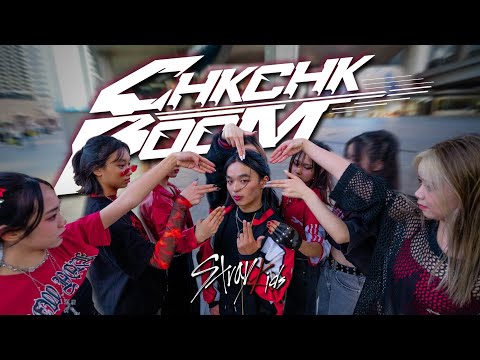 [KPOP IN PUBLIC][ONE TAKE] Stray Kids (스트레이 키즈) "Chk Chk Boom" Dance Cover by CRIMSON 🥀 | Australia