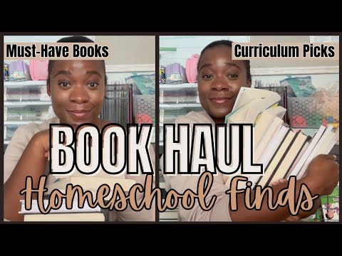 Homeschool Book Haul 2024 📚 | Affordable Reads & Curriculum Picks for All Ages!