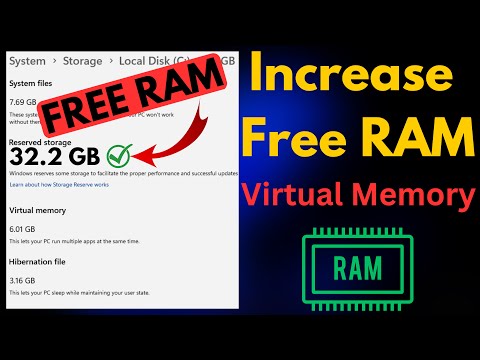 How to Increase 32GB RAM on PC & Laptop! | How to Increase Virtual Ram on Windows 11/10