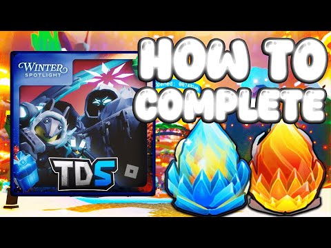 How to complete Tower Defense Simulator Winter Spotlight Roblox Event