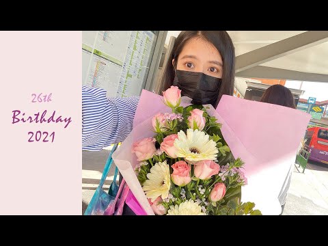 My 2021 birthday in Singapore!!   |   Flower arrangement class   |  Vienna seafood buffet