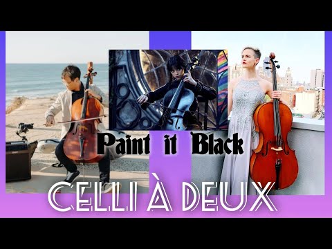 Celli a Deux, LIVE - Paint It Black from Netflix's Wednesday