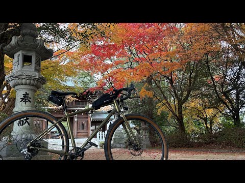 秋の紅葉と山菜を探すライドへ行ってきました。