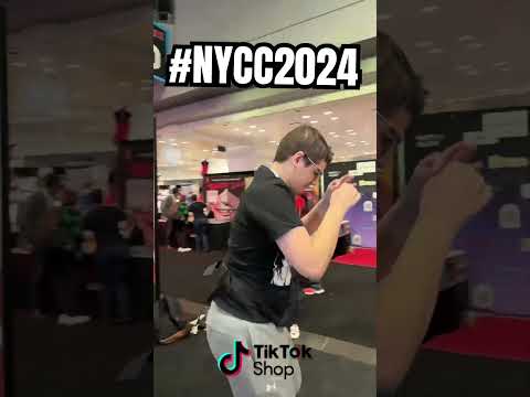 HITTIN’ THE GRIDDY AT NYCC 2024 🕺🏻 #nycc #newyorkcomiccon #tiktokshop #tiktokvideo