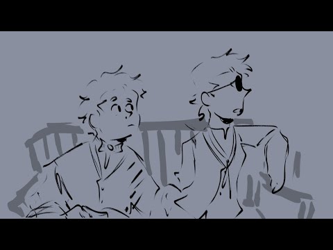 looking at you - good omens [animatic]